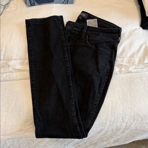 NYDJ Women's Classic Black Straight Leg Jeans